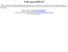 Tablet Screenshot of howto.vmelinux.org